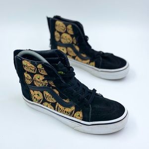 Vans jack-o-lantern sk8 hi kids size 2.5